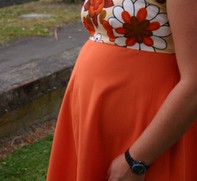 Interviewing while pregnant (PS I didn't wear this dress!).